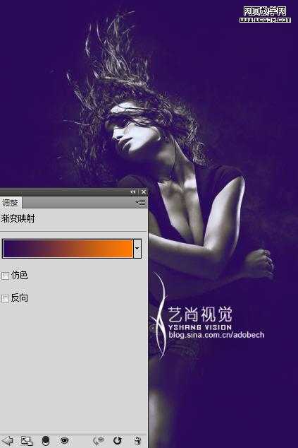 Photoshop实现绚丽动感的写真图片教程