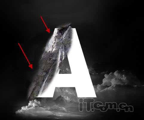 photoshop合成非常震撼的火山喷发字