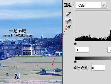 photoshop用色阶命令快速改变图片颜色实例教程