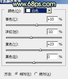 Photoshop将偏灰的情侣图片增加晨曦效果