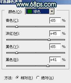 Photoshop为草地人物照片加上柔和的阳光暖色调效果