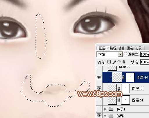 Photoshop将果子美女制作成清纯的古典手绘效果