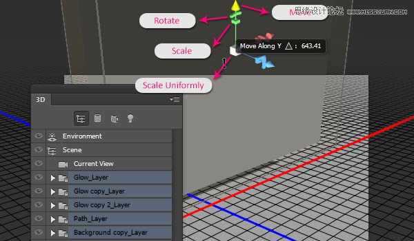 Photoshop绘制超酷的3D门牌艺术字教程