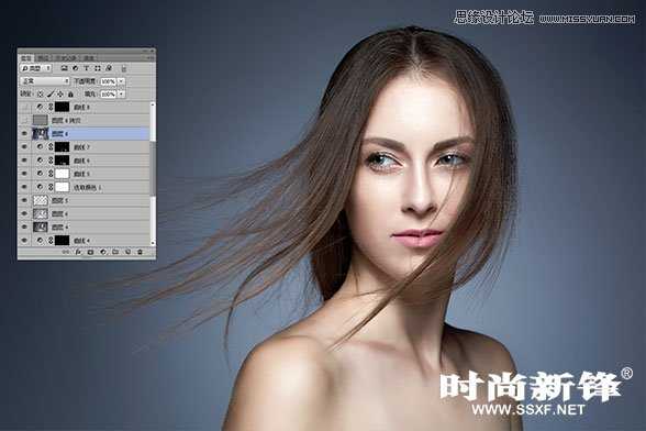 Photoshop打造一套高端质感人像后期修图教程