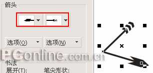 入门:CorelDRAW12中对象轮廓的设定教程