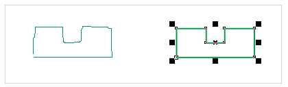 CorelDRAW改变用形状识别所绘制对象的轮廓