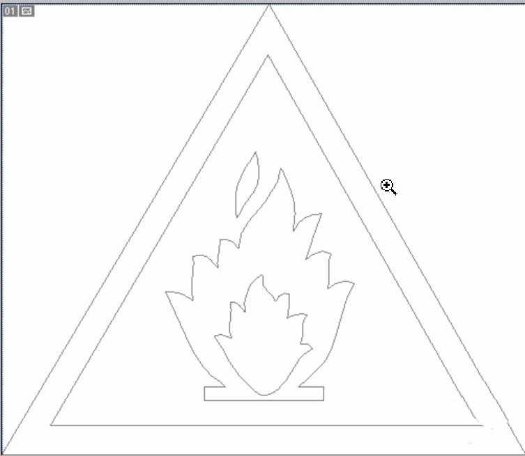 ps怎么设计防火标志牌? ps设计防火图标的教程